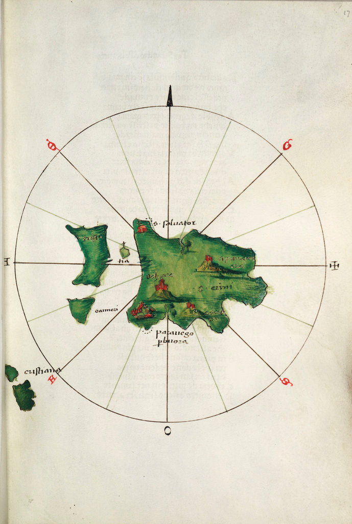 Detail of Santorini, Sonetti by Bartolommeo dalli Sonetti