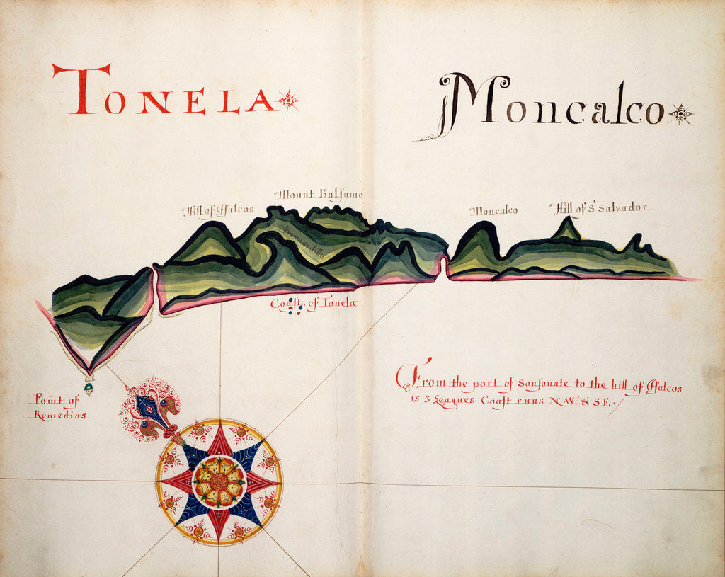 Detail of Tonela and Moncalco by William Hack