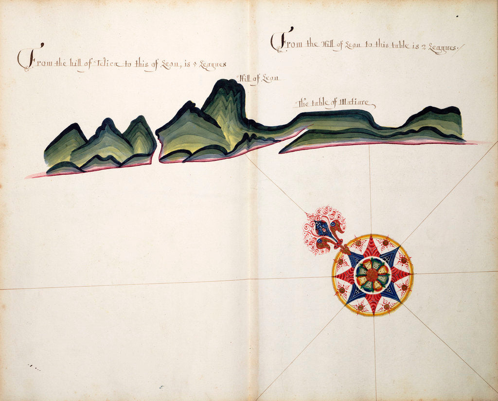 Detail of Hill of Leon by William Hack
