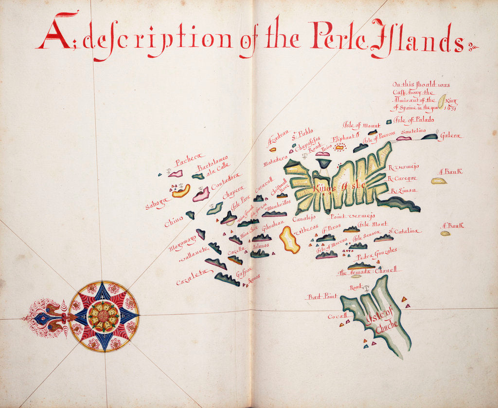 Detail of A description of the Perle Islands by William Hack