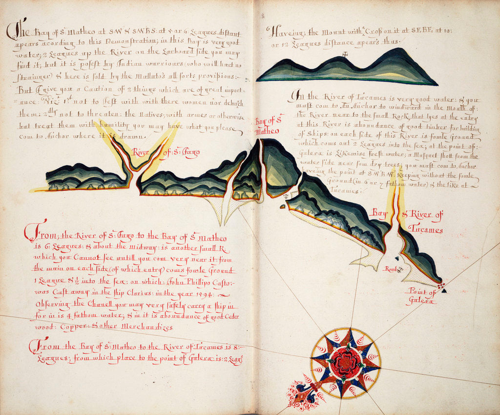 Detail of Bahia San Mateo by William Hack