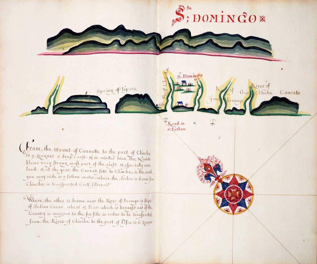 Detail of Sta Domingo by William Hack