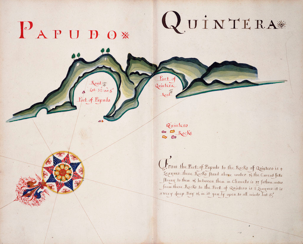 Detail of Papudo [and] Quintera by William Hack