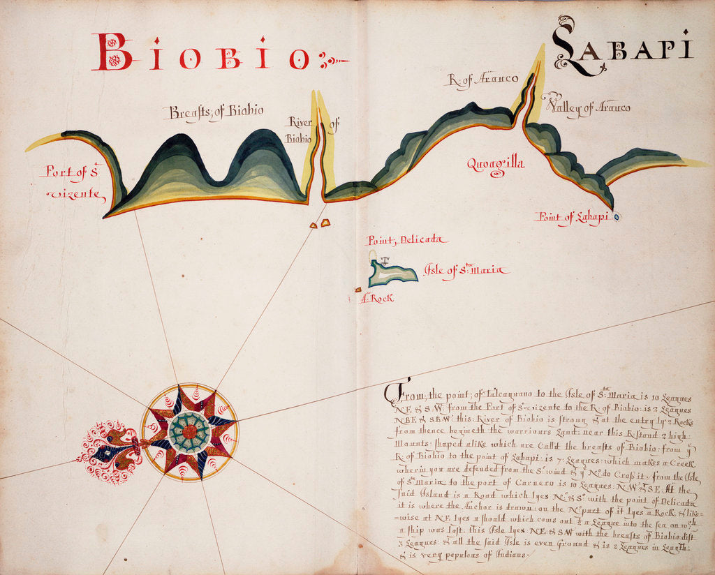 Detail of Biobio [and] Labapi by William Hack