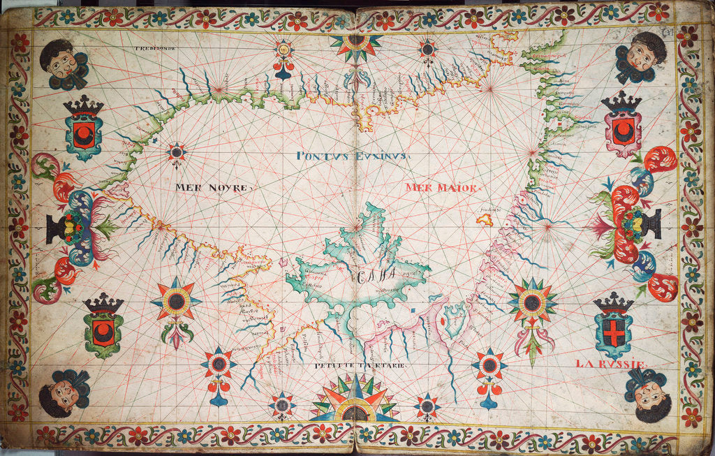 Detail of Chart of the Black Sea by unknown