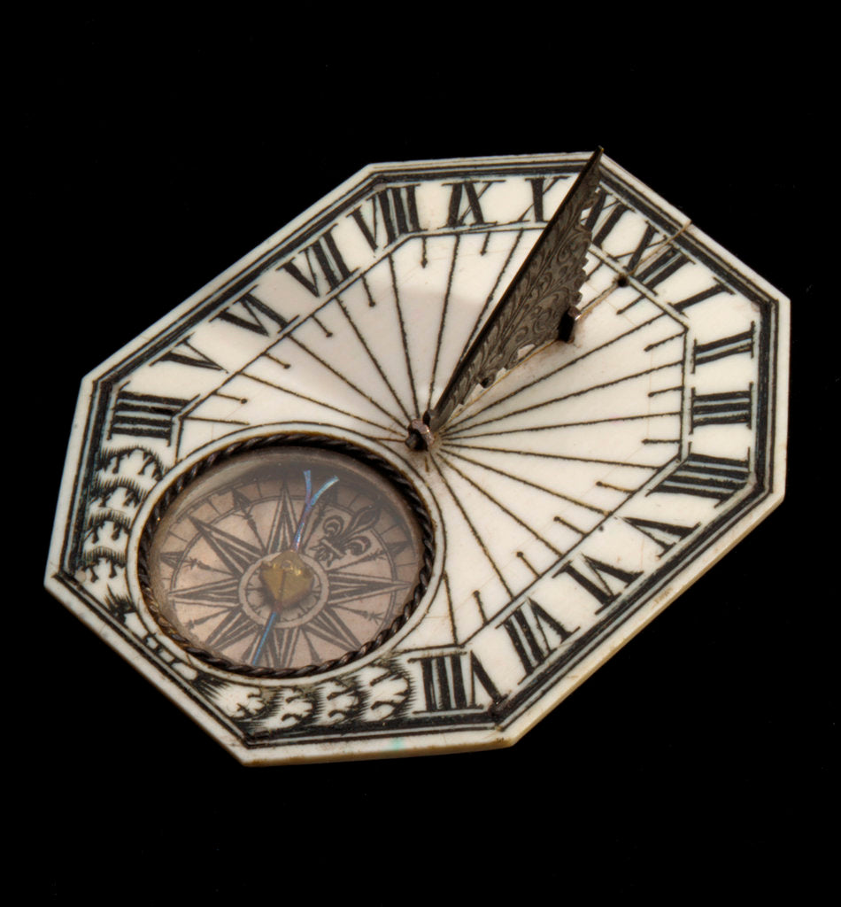 Detail of Horizontal dial by unknown