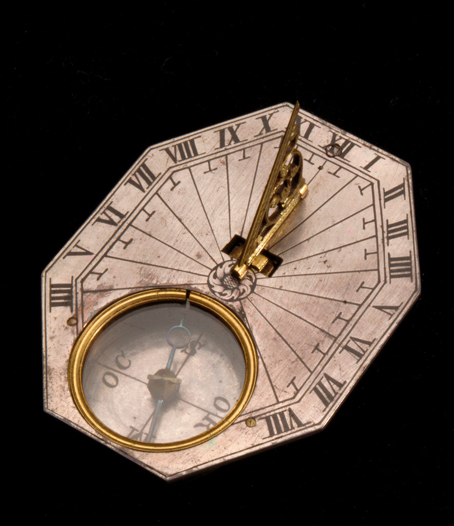 Detail of Horizontal dial by unknown