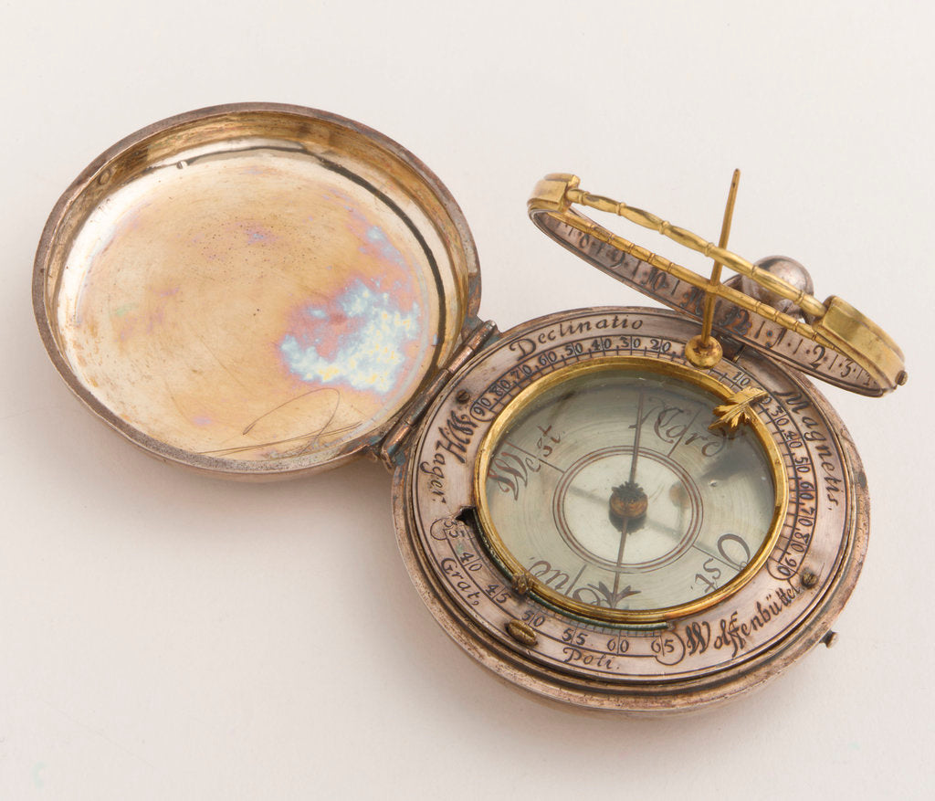 Detail of Equinoctial dial by Wolfgang Hager