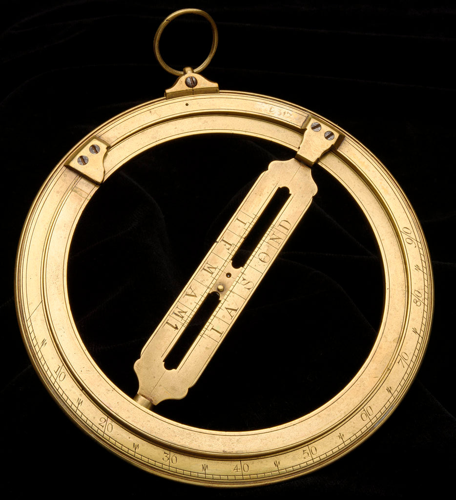 Detail of Universal equinoctial ring dial by Edmund Culpeper