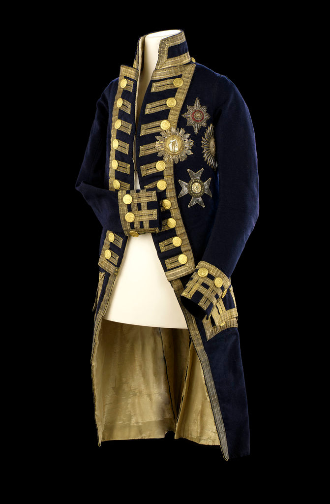 Detail of Royal Naval uniform: pattern 1795-1812 by Firmin & Westall