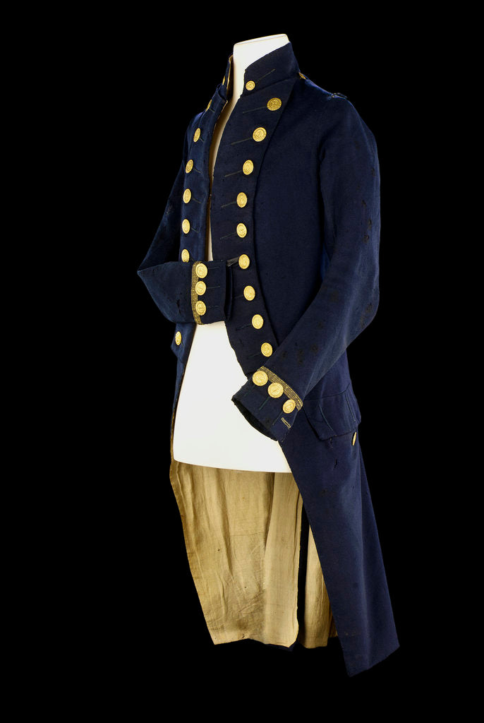Detail of Royal Naval uniform: pattern 1795-1812 by Firmin & Westall