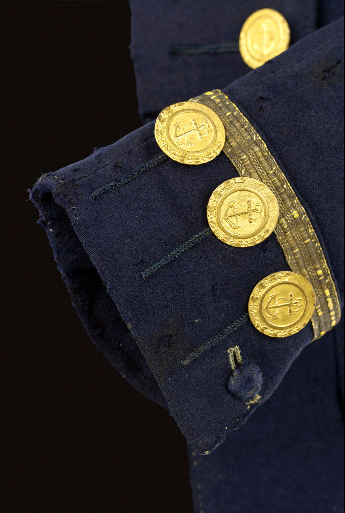 Detail of Royal Naval uniform: pattern 1795-1812 by Firmin & Westall