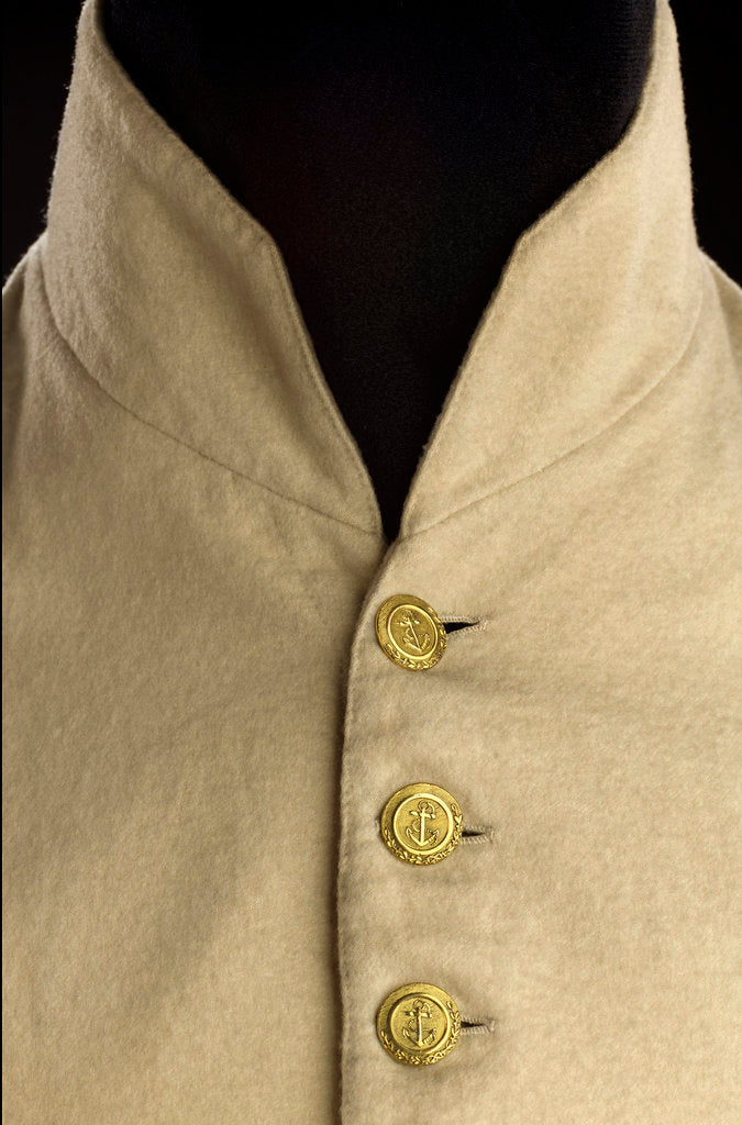Detail of Royal Naval uniform: pattern 1795 by unknown