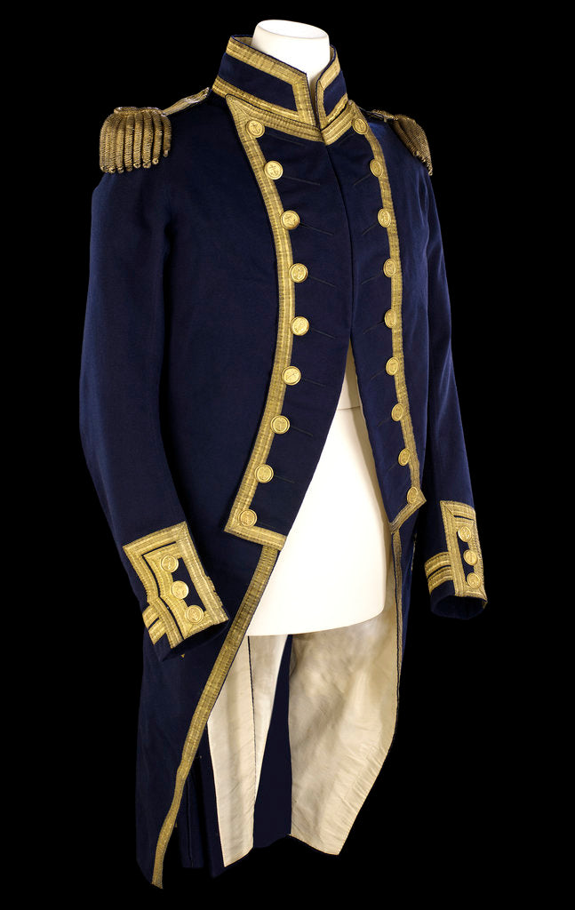 Detail of Royal Naval uniform: pattern 1795-1812 by Firmin
