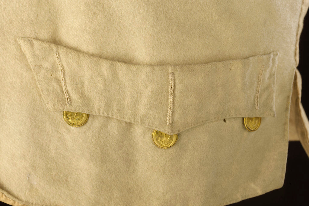 Detail of Royal Naval uniform: pattern 1805 by W. Hammond