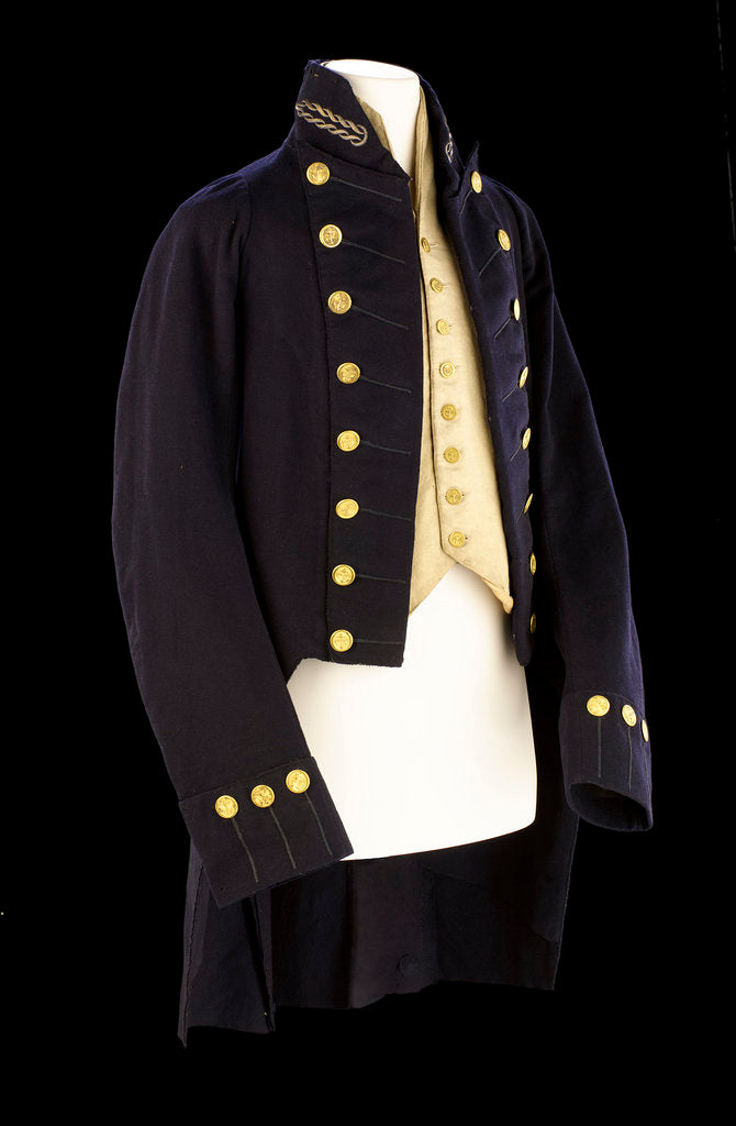Detail of Royal Naval uniform: pattern 1805 by Hammond Turner & Dickinson