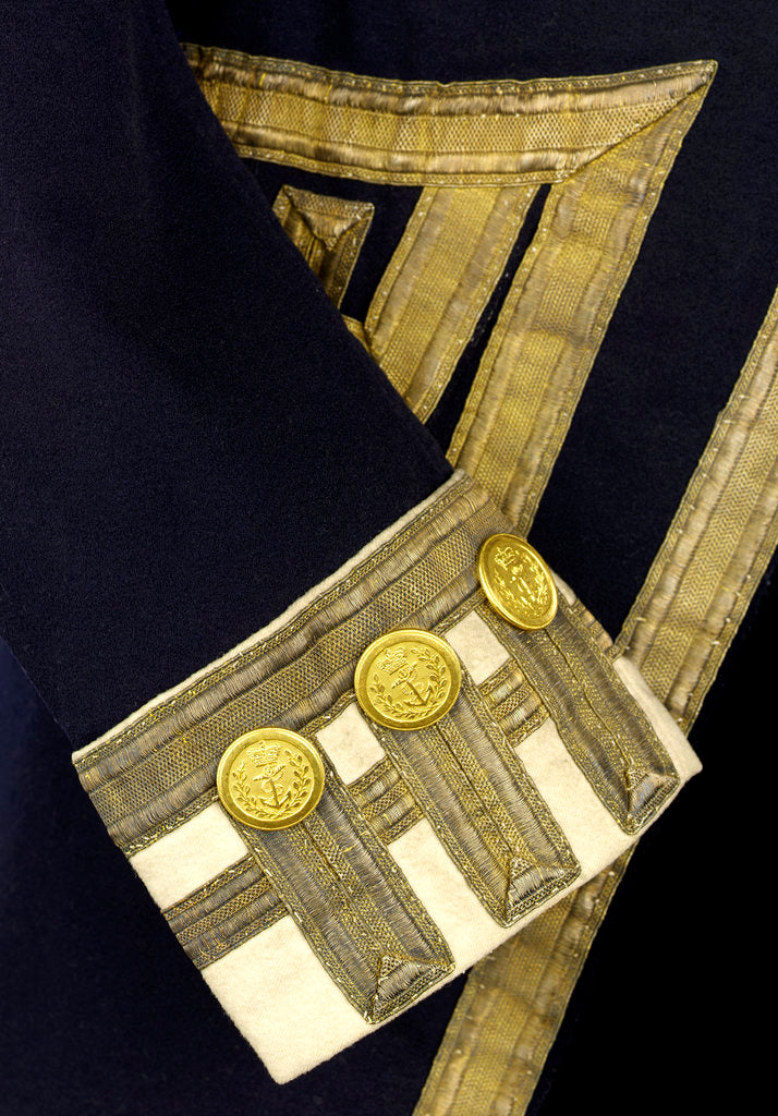 Detail of Royal Naval uniform: pattern 1812 by Firmin & Langdale