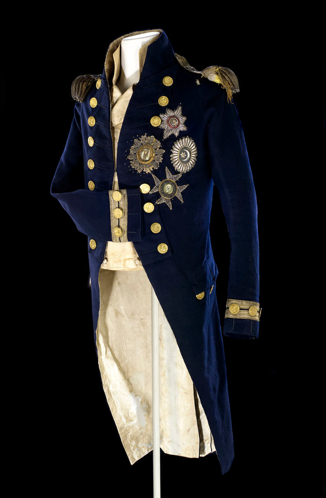 Detail of Royal Naval uniform: pattern 1795-1812 by unknown