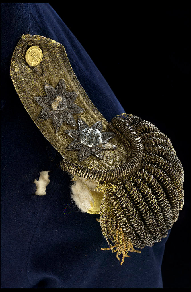 Detail of Royal Naval uniform: pattern 1795 by unknown