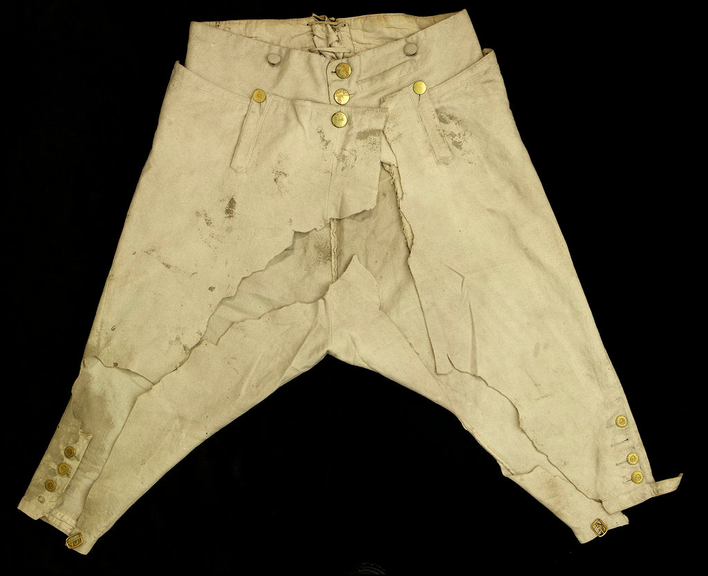 Detail of Royal Naval uniform: pattern 1795 by unknown