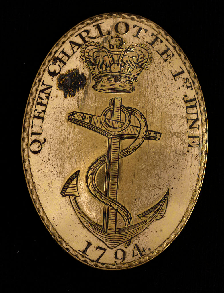 Detail of Royal Naval uniform by Francis Thurkle