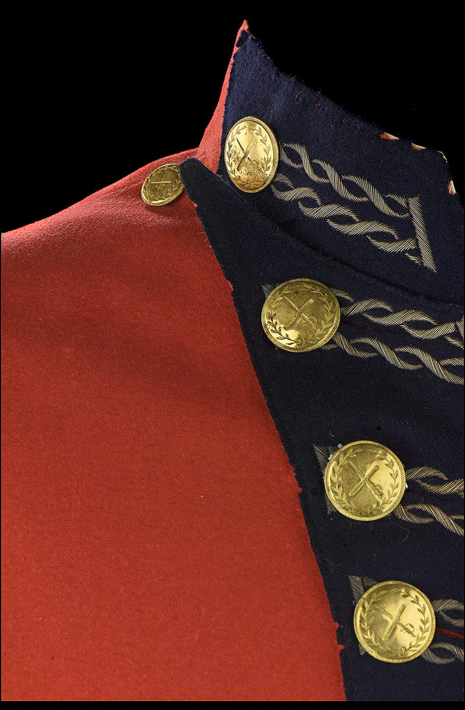Detail of Royal Marines uniform: pattern 1782 by unknown