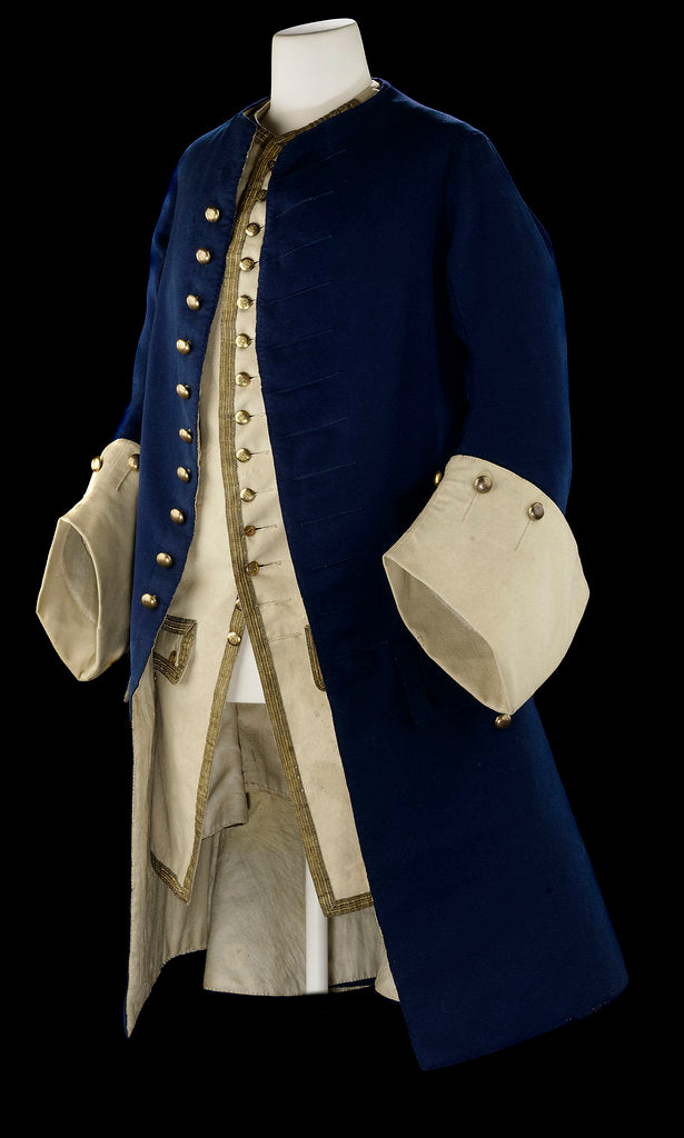Detail of Royal Naval uniform: pattern 1748-67 by unknown