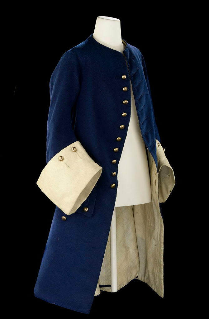 Detail of Royal Naval uniform: pattern 1748-67 by unknown
