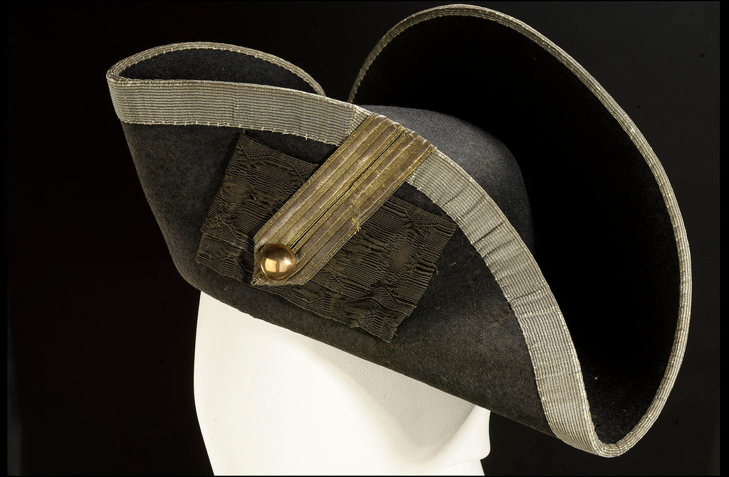 Detail of Royal Naval uniform by unknown