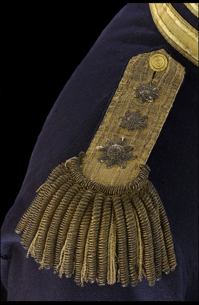 Detail of Royal Naval uniform: pattern 1795-1812 by Firmin