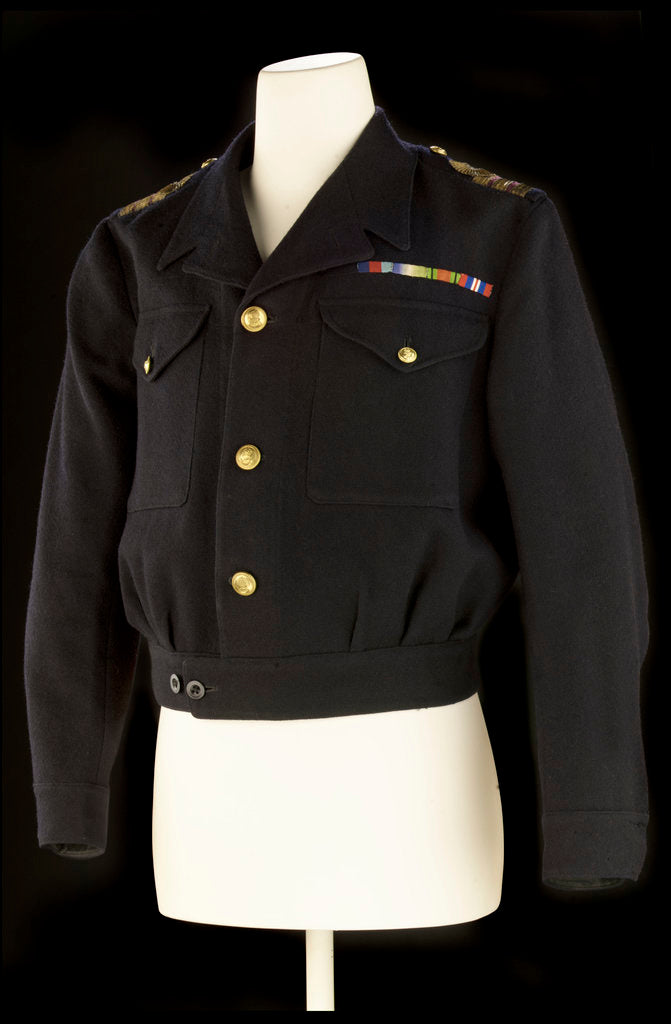 Detail of Royal Naval uniform: pattern 1943 by Baker Ltd