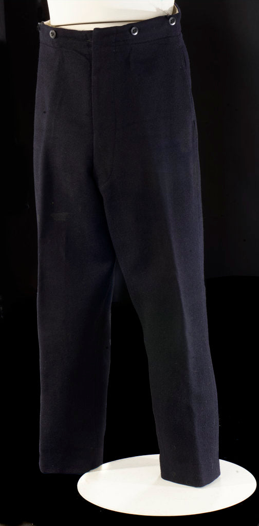 Detail of Royal Naval uniform: pattern 1943 by Montague Burton Ltd.