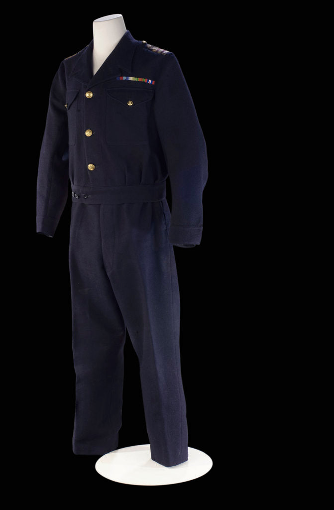 Detail of Royal Naval uniform: pattern 1943 by Baker Ltd