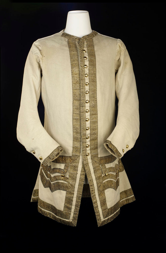 Detail of Royal Naval uniform: pattern 1748-67 by unknown