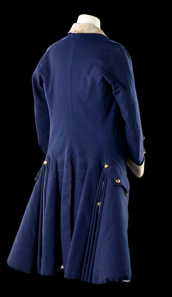 Detail of Royal Naval uniform: pattern 1748-1758 by unknown