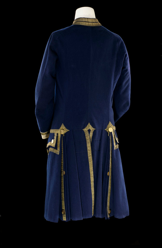 Detail of Royal Naval uniform: pattern 1774 by unknown