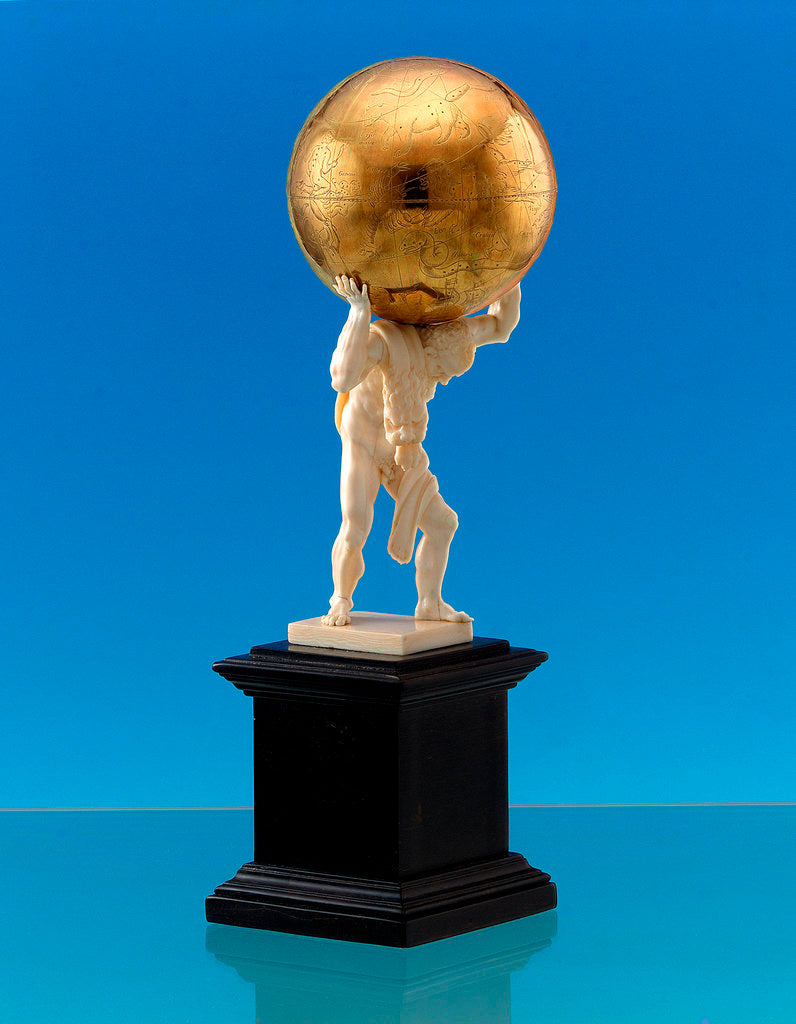 Detail of Celestial table globe by unknown