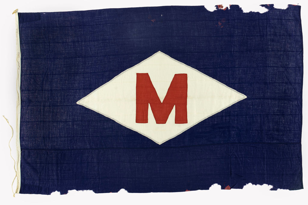 Detail of House flag, H. E. Moss & Co. by unknown