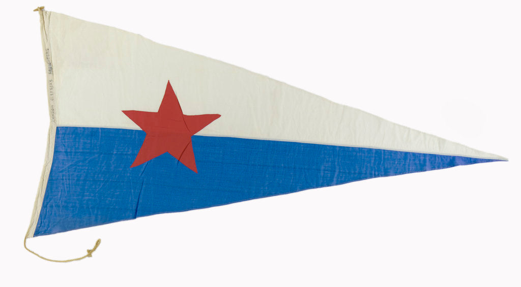 Detail of House flag, London & Overseas Freighters Ltd by unknown