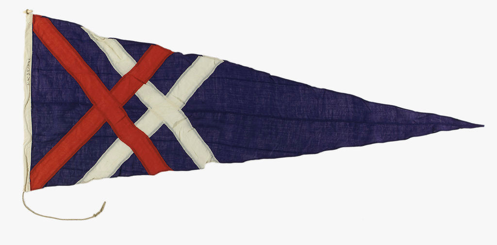 Detail of House flag, David MacBrayne Ltd by unknown