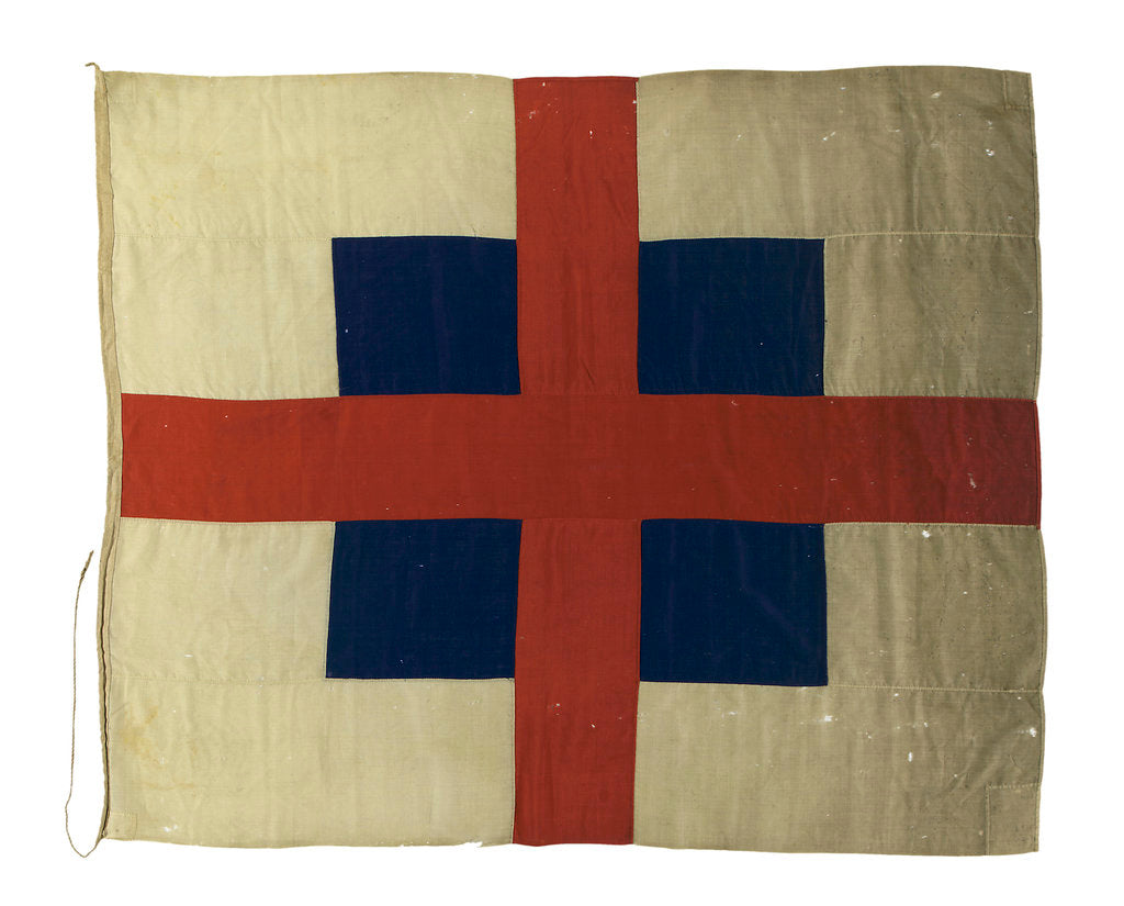 Detail of House flag, Green's Blackwall Line by unknown