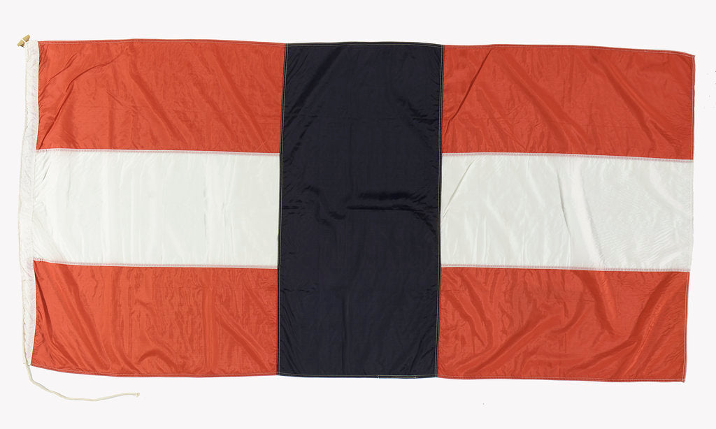 Detail of House flag, Canada Steamship Lines Ltd by unknown