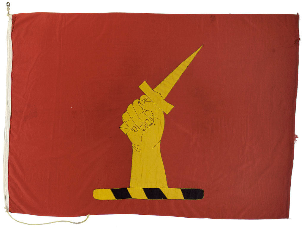 Detail of House flag, Bibby Line Brothers and Co. by unknown