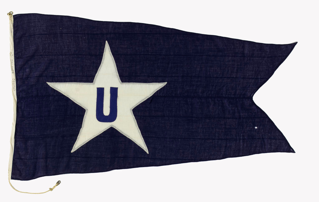 Detail of House flag, United Towing Ltd by unknown