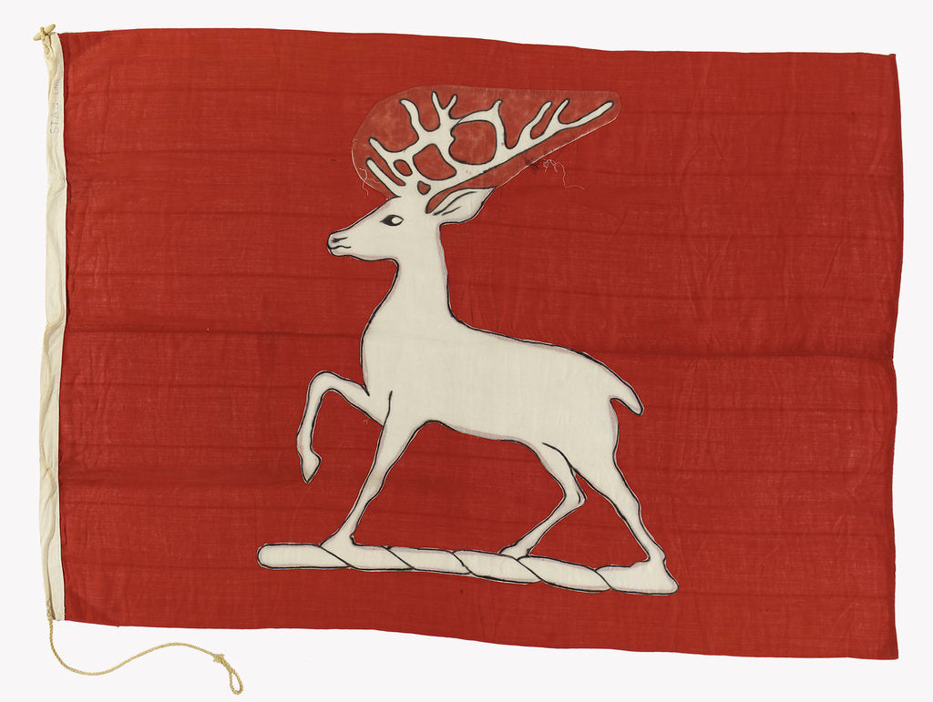 Detail of House flag, Stag Line Ltd by unknown