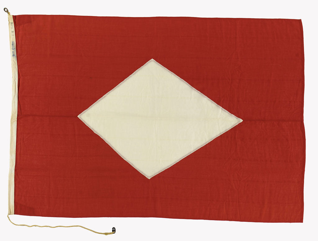 Detail of House flag, Cory Colliers Ltd by unknown