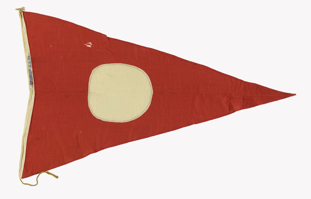 Detail of House flag, Belfast Steam Ship Co. Ltd by unknown