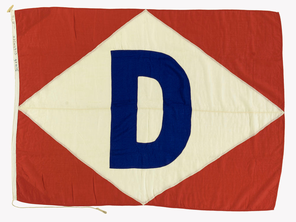 Detail of House flag, Dorey Onesimus & Sons Ltd by unknown
