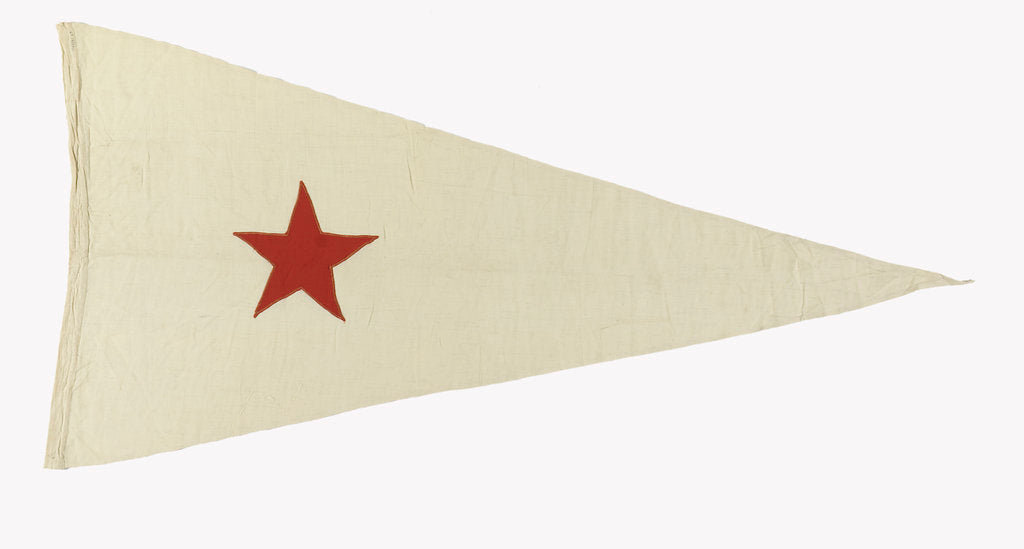 Detail of House flag, Bombay Steam Navigation Co. Ltd by unknown