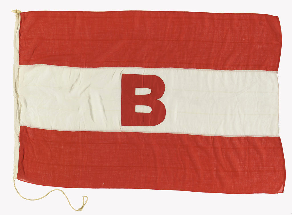 Detail of House flag, Boyd Line Ltd by unknown